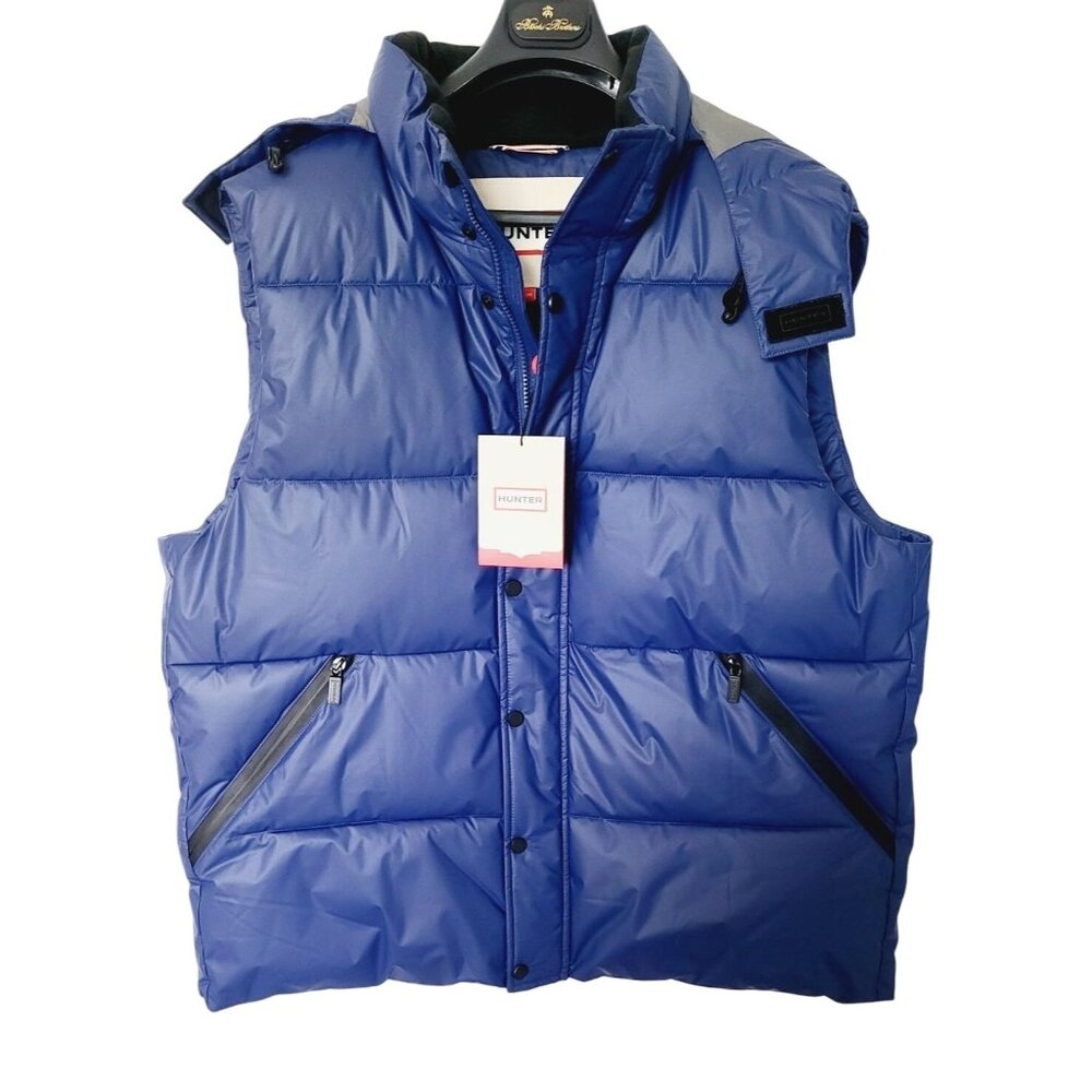 NWT Hunter‎ Men's Chiswell Blue Puffer Vest - Size XL